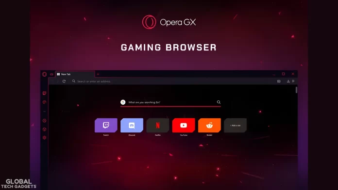 Opera GX The World's First Gaming Browser