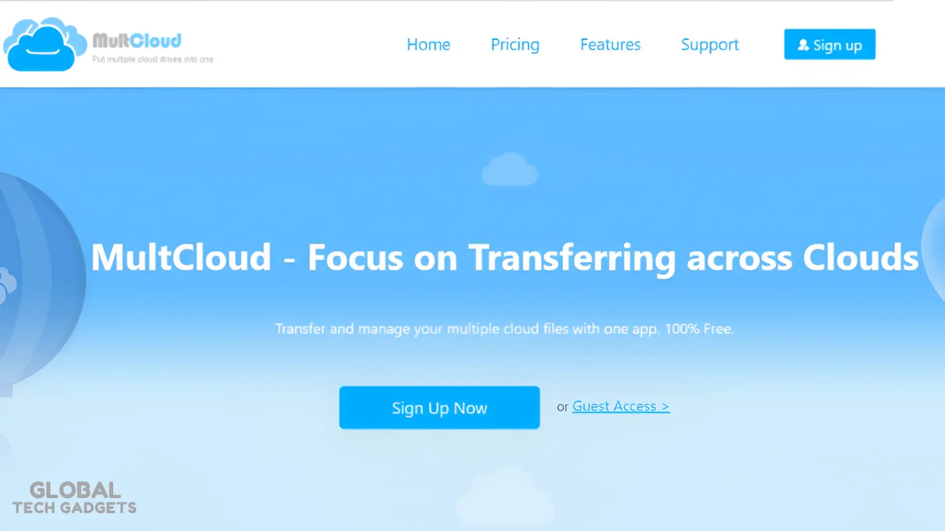 Multcloud Cloud Storage Review - Global Tech Gadgets