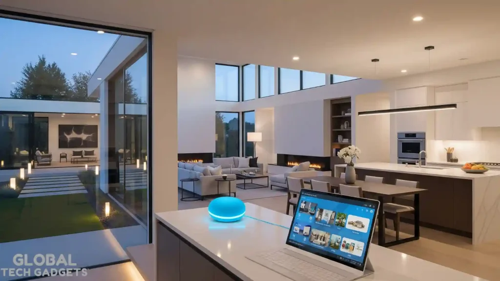 Smart home using Voice-activated devices like Amazon’s Alexa