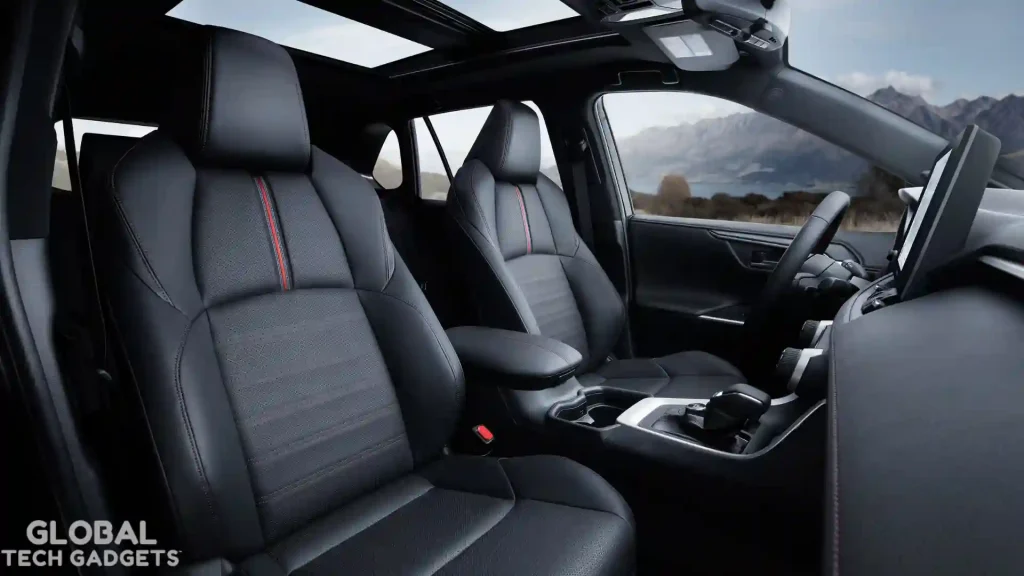 2025 Toyota RAV4 Plug-in Hybrid SofTex-trimmed seats