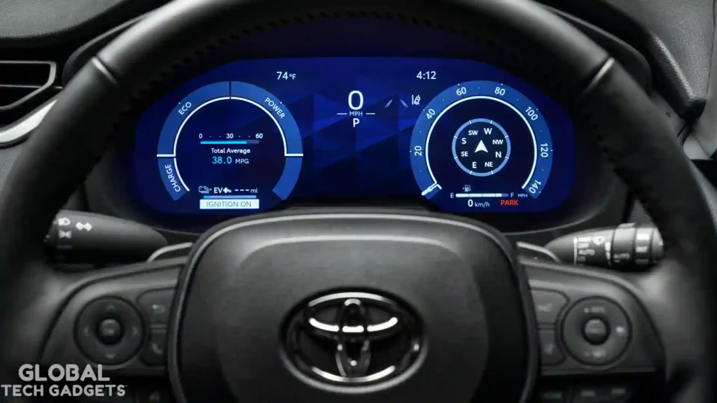 2025 Toyota RAV4 Plug-in Hybrid Steering Wheel, Dashboard