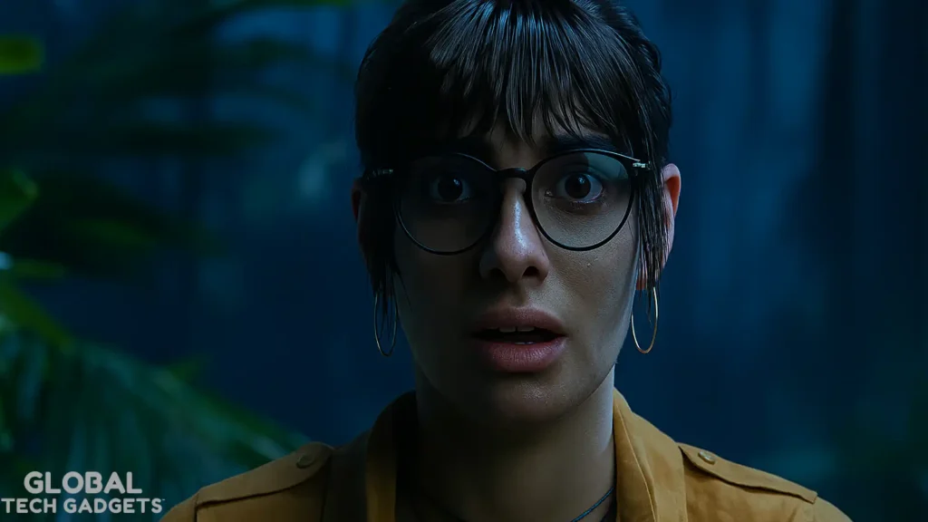 Dr. Maya Joshi, a scientist in the upcoming video game Jurassic Park Survival