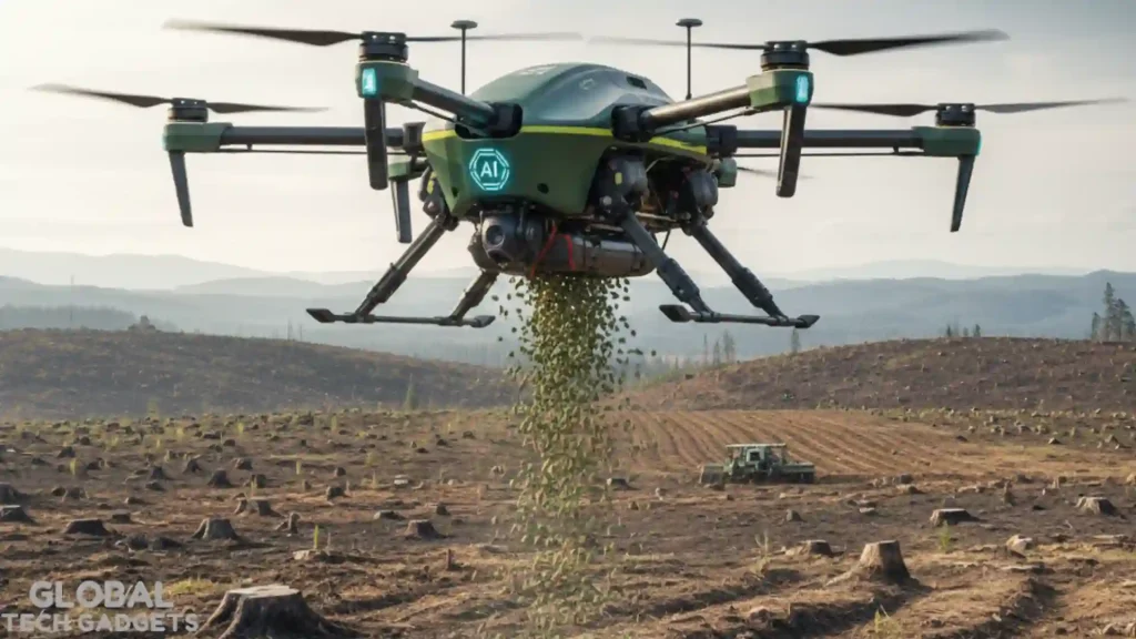 Sustainable Tech Gadgets 2025: Solar-Powered Laptops and Eco Drones Reviewed 2 DroneSeed AI Reforestation Drone: Eco Drones That Plant the Future
